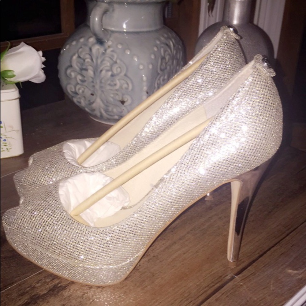Michael Kors diamond heels.